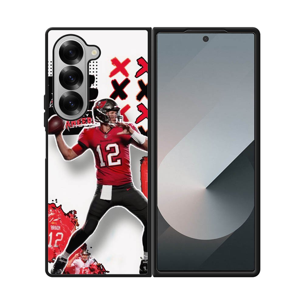 Tom Brady Tampa Bay Buccaneers Samsung Galaxy Z Fold 7 5G Case