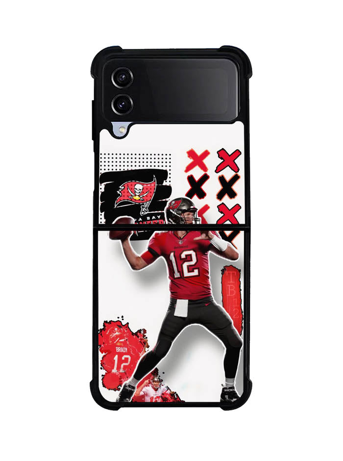 Tom Brady Tampa Bay Buccaneers Samsung Galaxy Z Flip 4 5G 2022 Case