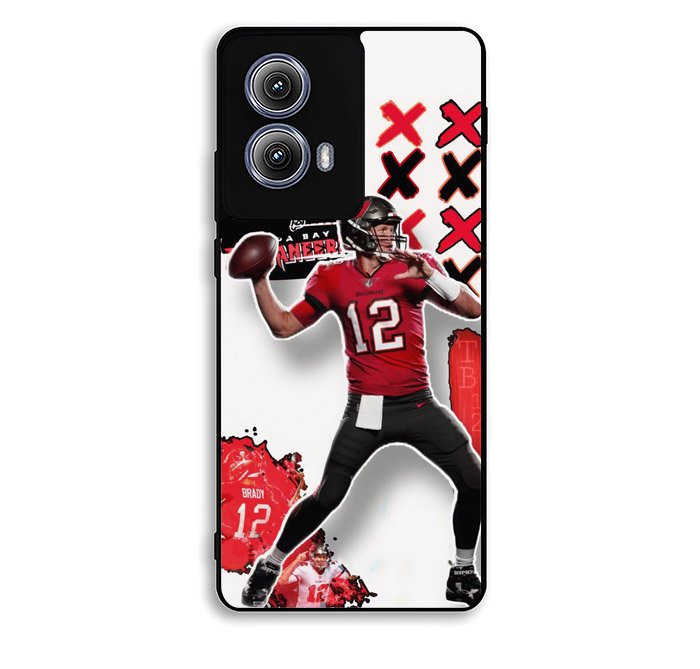 Tom Brady Tampa Bay Buccaneers Motorola Moto Edge 2024 Case DC4442