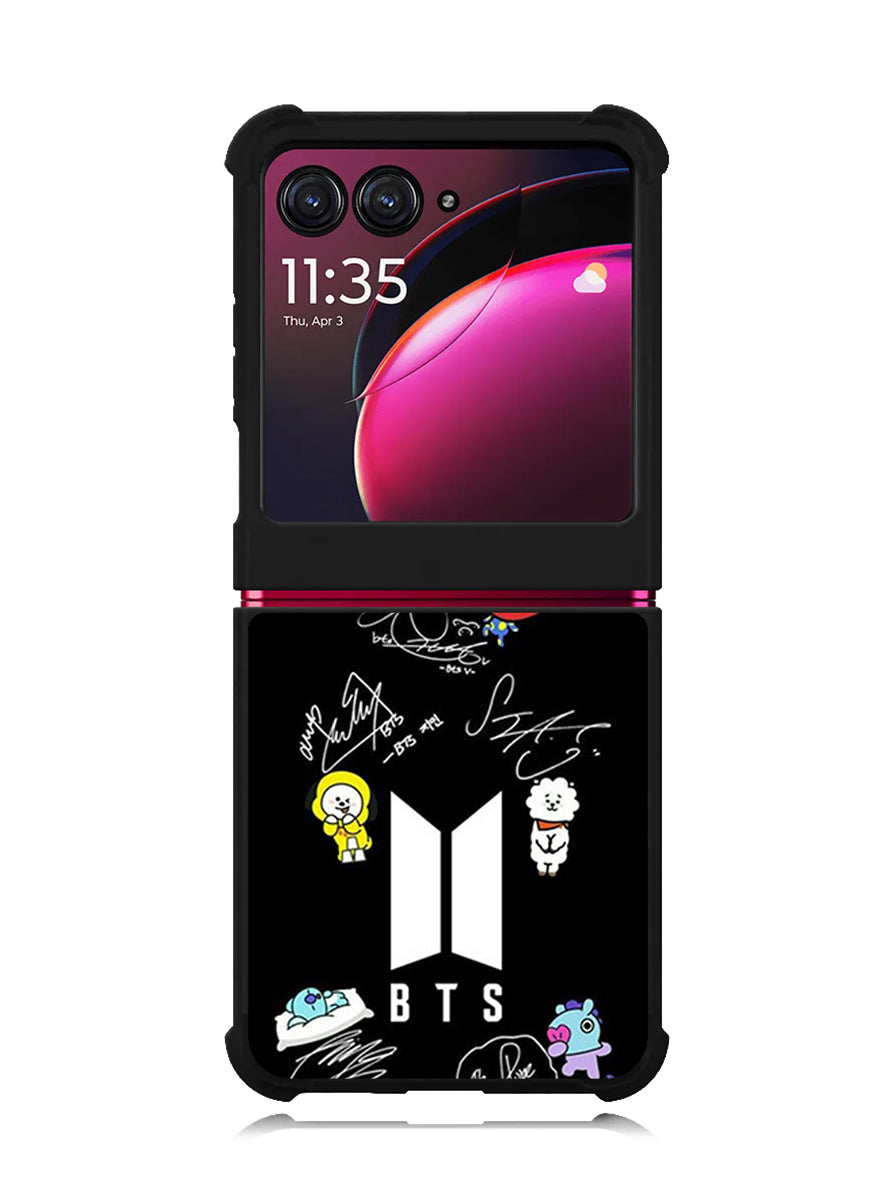 BT21 1st Motorola Moto Razr Plus 2023 , Moto Razr+ 2023 Case
