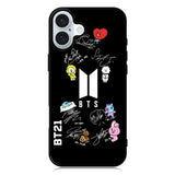 BT21 1st iPhone 16 Plus Case