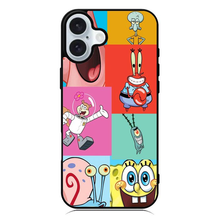 Spongebob 6th iPhone 16 Plus Case
