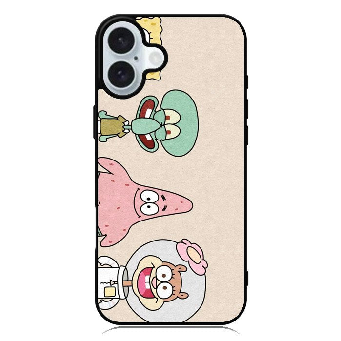 Spongebob 5th iPhone 16 Plus Case