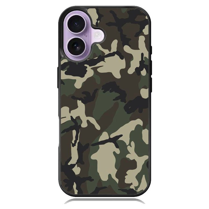 Military iPhone 16 Plus Case DC1174