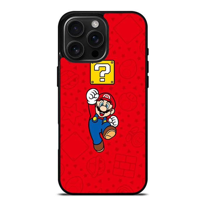 Super Mario iPhone 16 Pro Max Case DC1793