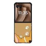 Dog Cute Motorola Moto RAZR Plus 2025 Case