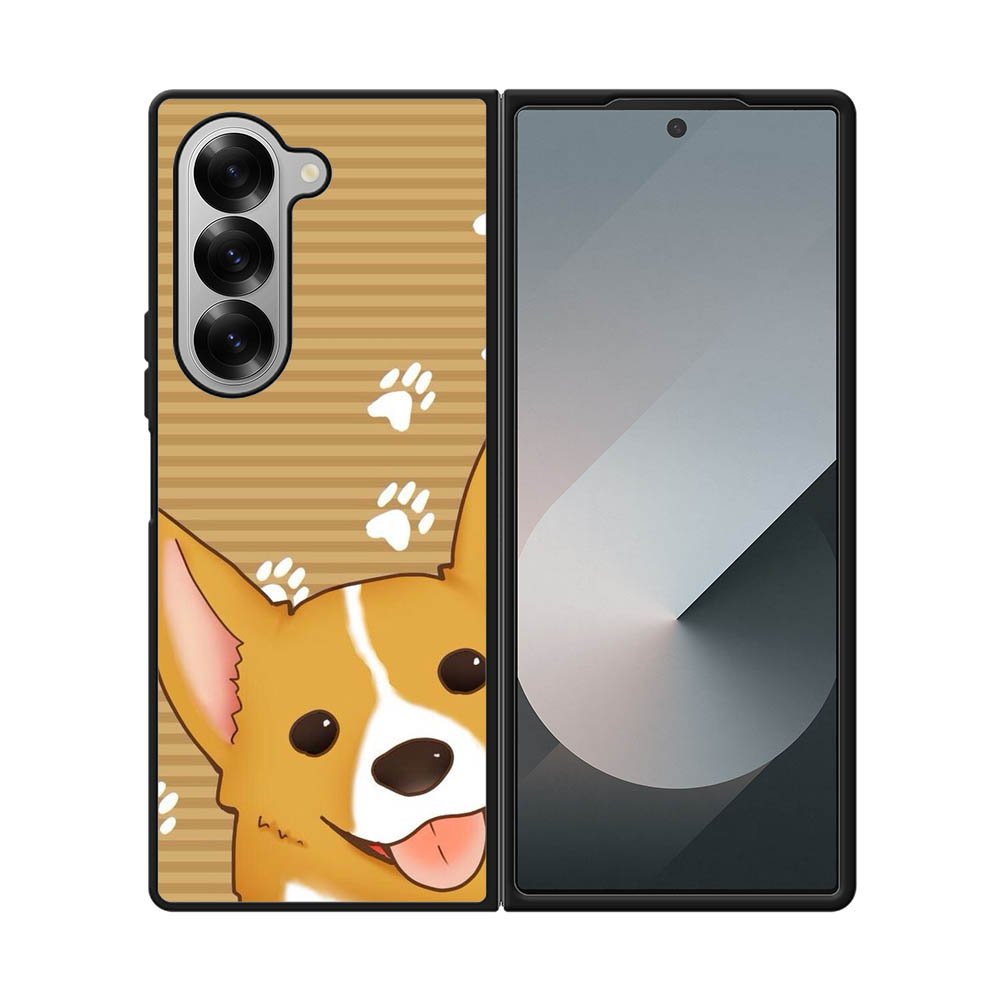 Dog Cute Samsung Galaxy Z Fold 7 5G Case