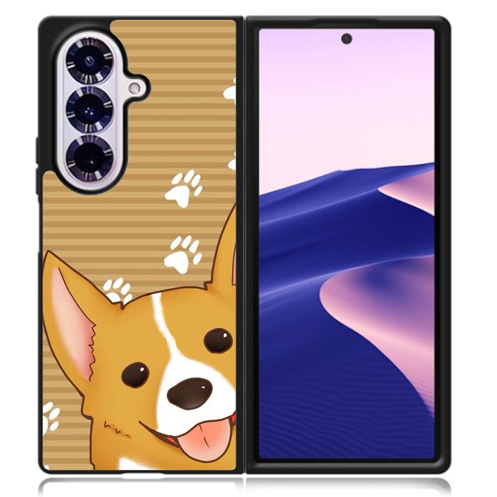 Dog Cute Samsung Galaxy Z Fold 7 Case DC0542