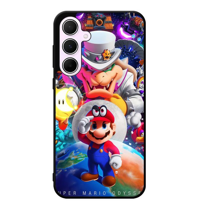 Super Mario Odyssey Samsung Galaxy A55 5G Case DC1795