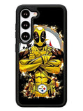 Pittsburgh Steelers Deadpool Samsung Galaxy S23 Plus 5G / Samsung Galaxy S23+ 5G Case