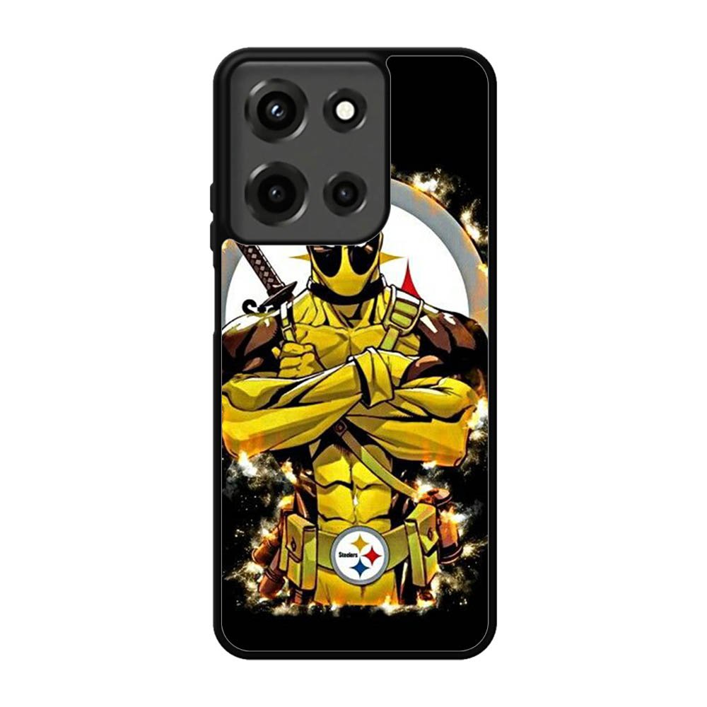 Pittsburgh Steelers Deadpool Motorola Moto G 5G 2025 Case DC0403