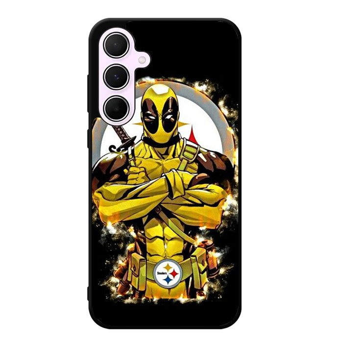 Pittsburgh Steelers Deadpool Samsung Galaxy A35 5G Case DC1441