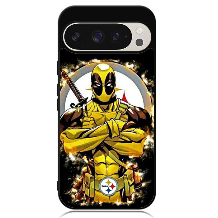 Pittsburgh Steelers Deadpool Google Pixel 9 | Google Pixel 9 Pro Case DC1441