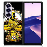 Pittsburgh Steelers Deadpool Samsung Galaxy Z Fold 7 Case DC1441