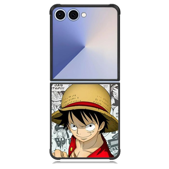 One Piece Luffy Comis Samsung Galaxy Z Flip 7 Case DC1364