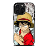 One Piece Luffy Comis iPhone 16 Pro Max Case DC1364