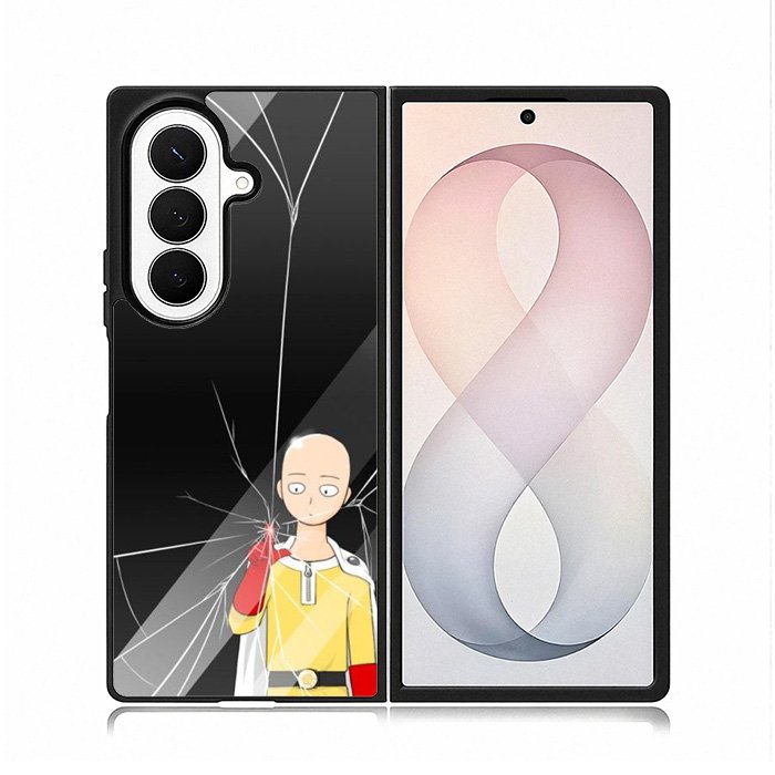 Anime Saitama Samsung Galaxy Z Fold 8 Ultra Case