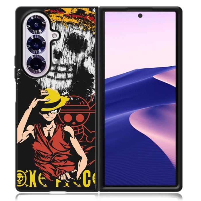 Luffy One Piece Case Samsung Galaxy Z Fold 7 Case DC1075