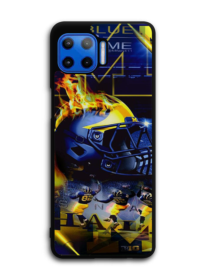 Michigan Wolverines 4th Motorola Moto One 5G Case , Moto One 5G UW Case , Moto G 5G Plus Case