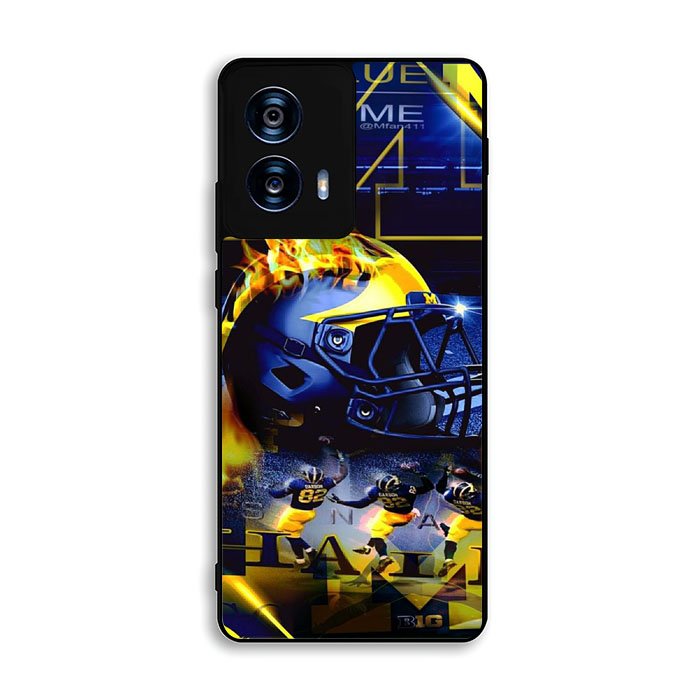 Michigan Wolverines 4th Motorola Moto G Power 5G 2024 Case DC8328