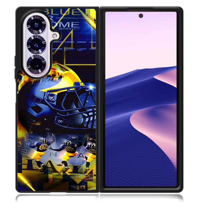 Michigan Wolverines Samsung Galaxy Z Fold 7 Case DC1156