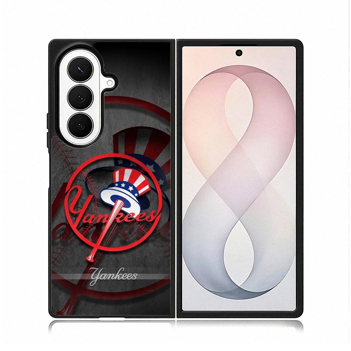 Beautiful New York Yankees Wallpaper Case Samsung Galaxy Z Fold 8 Ultra Case DC0160