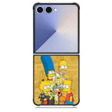 The Simpsons Samsung Galaxy Z Flip 7 Case DC1879