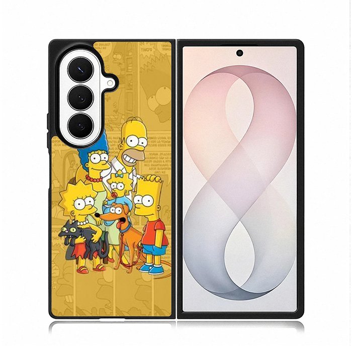 The Simpsons Samsung Galaxy Z Fold 8 Ultra Case DC1879