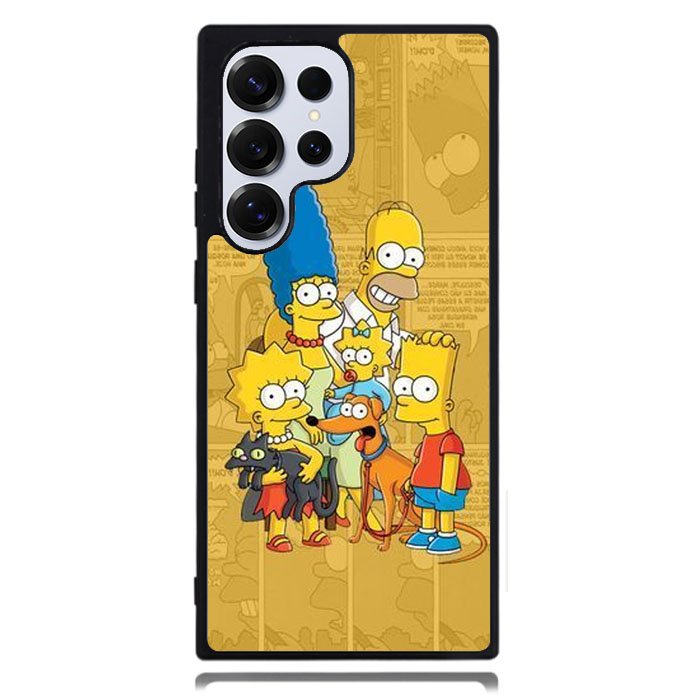 The Simpsons Samsung Galaxy S25 Ultra Case DC1879
