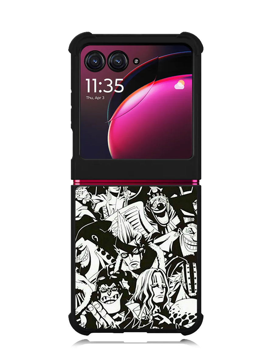 One Piece Pirates Motorola Moto Razr Plus 2023 , Moto Razr+ 2023 Case