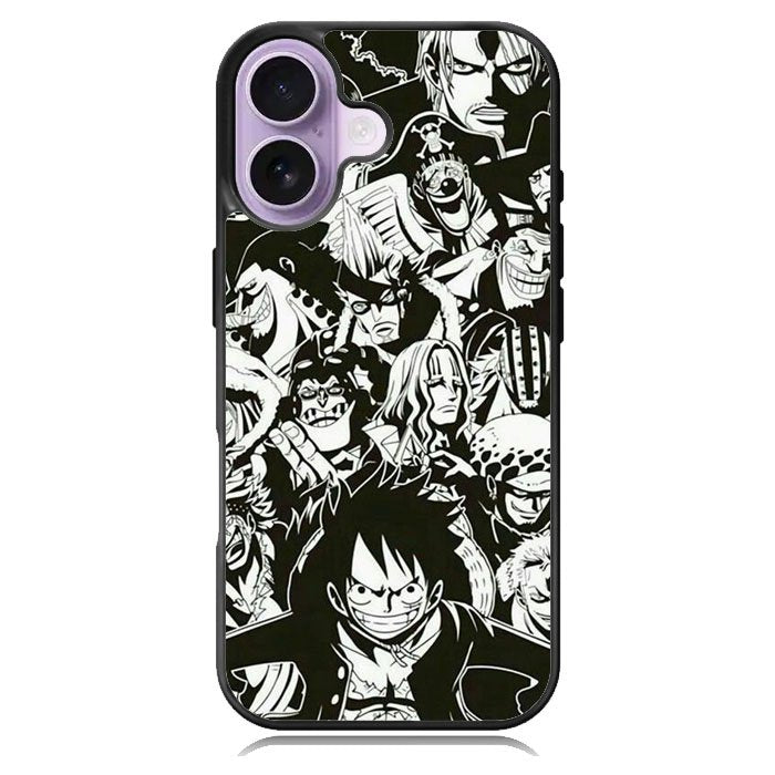 One Piece Pirates iPhone 16 Plus Case DC1366