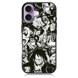 One Piece Pirates iPhone 16 Plus Case DC1366