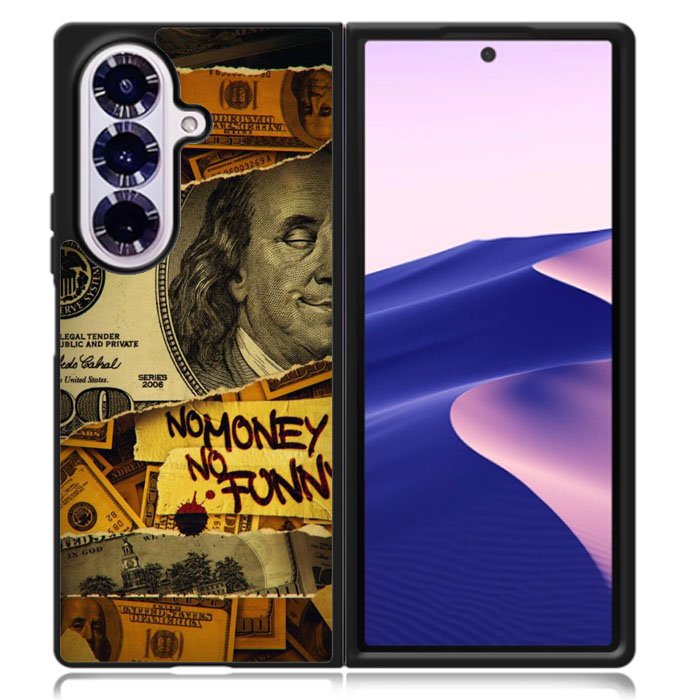 No Money No Funy Samsung Galaxy Z Fold 7 Case DC1294