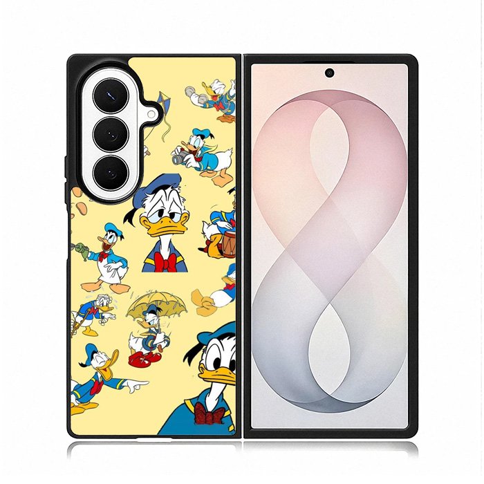 Donald Duck 2nd Samsung Galaxy Z Fold 8 Ultra Case