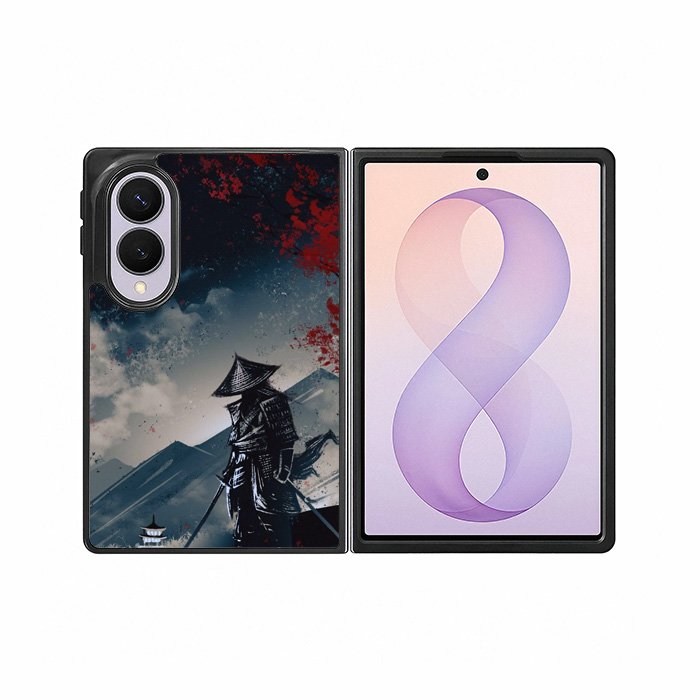 Japanese Samurai Samsung Galaxy Z Fold 8 Case DC0900