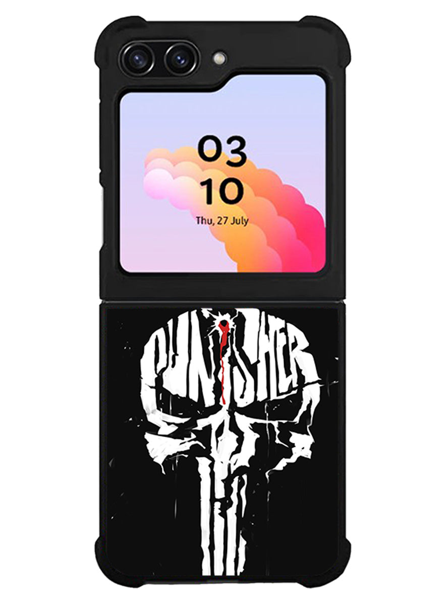 Punisher Black Samsung Galaxy Z Flip 5 5G 2023 Case
