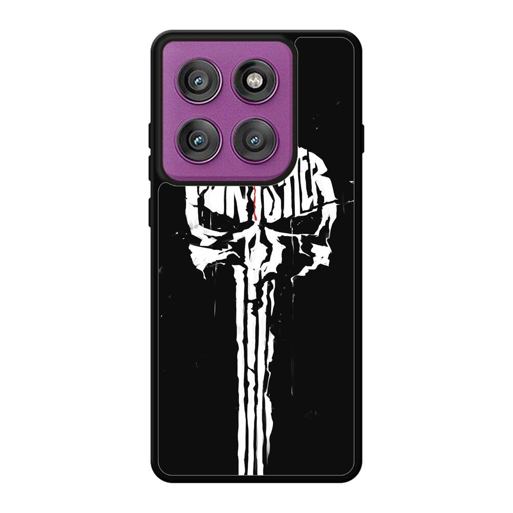 Punisher Black Motorola Moto Edge 60 Pro Case