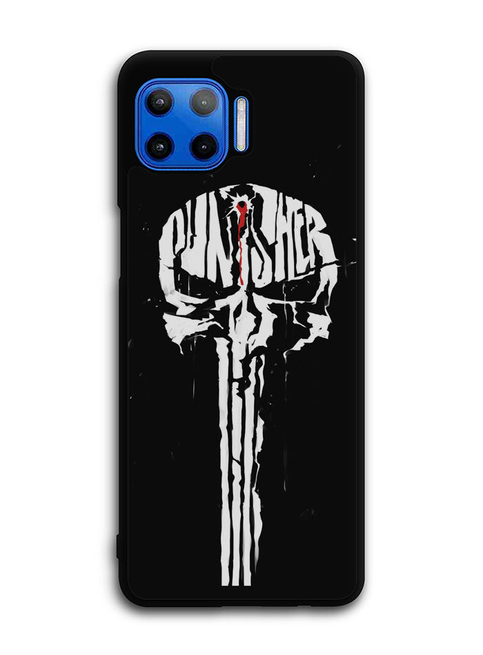 Punisher Black Motorola Moto One 5G Case , Moto One 5G UW Case , Moto G 5G Plus Case