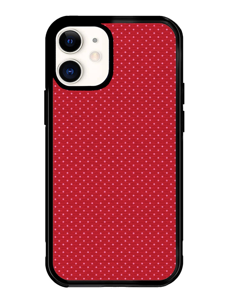 Red Pattern iPhone 12 Case