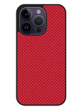 Red Pattern iPhone 14 Pro Case