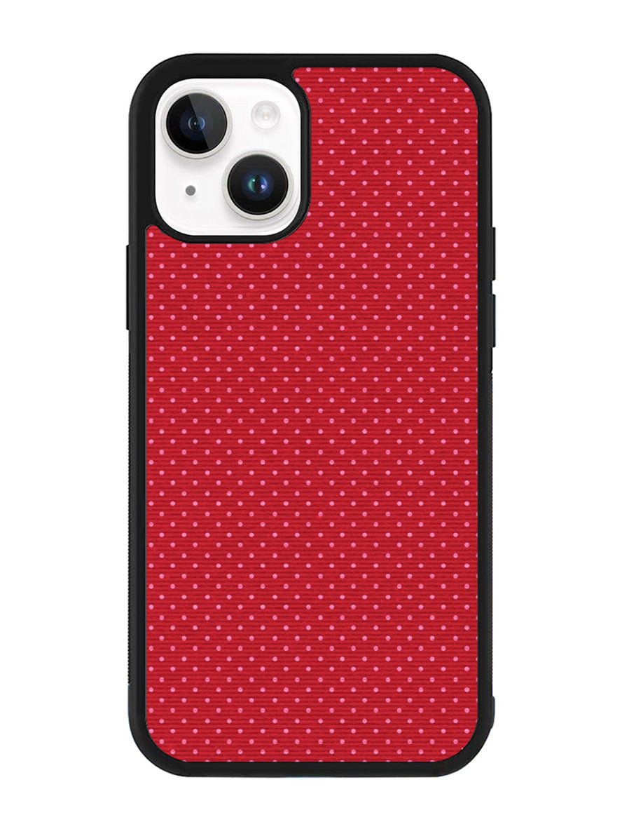 Red Pattern iPhone 15 Case