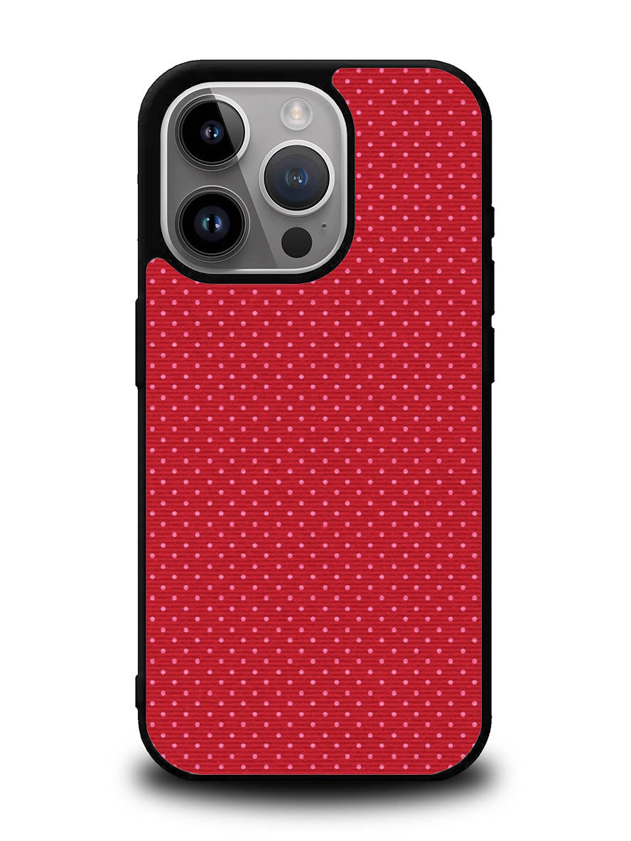 Red Pattern iPhone 16 Pro Case