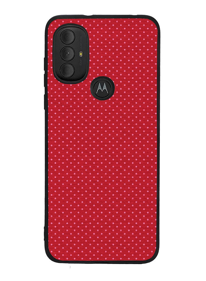 Red Pattern Motorola Moto G Pure 2021 , Moto G Power 2022 Case
