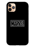 Black MARVEL iPhone 11 Pro Case