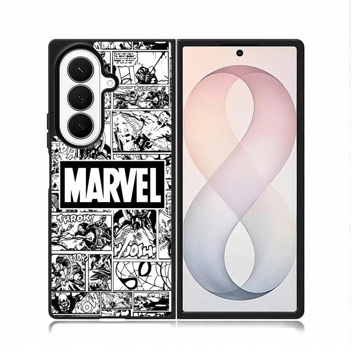 Marvel Comic Samsung Galaxy Z Fold 8 Ultra Case DC1101