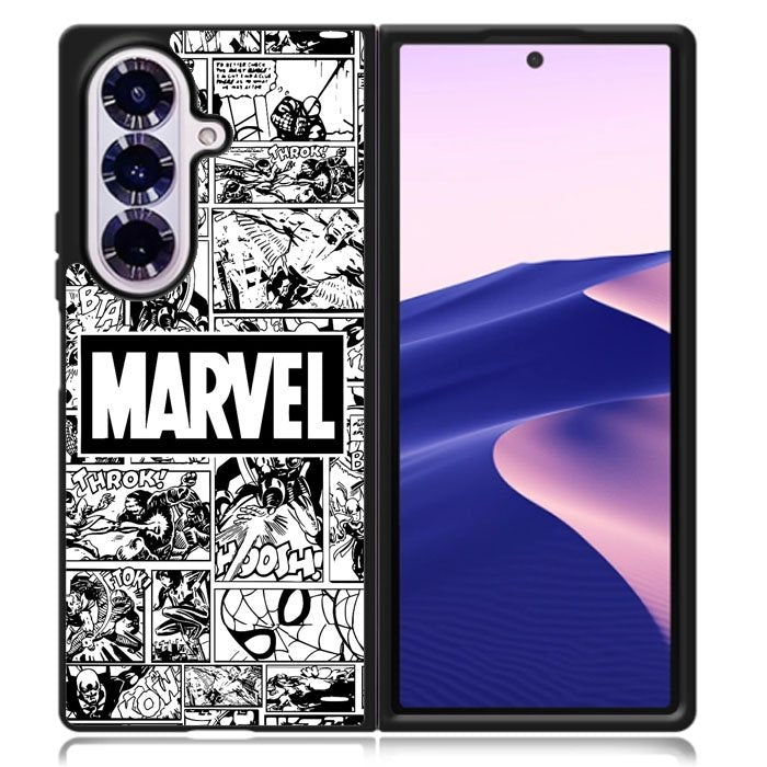 Marvel Comic Samsung Galaxy Z Fold 7 Case DC1101