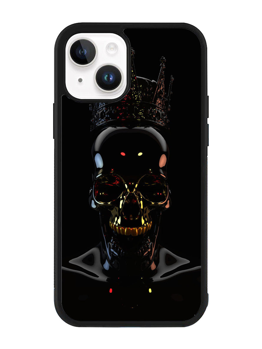 Skull Black iPhone 15 Case