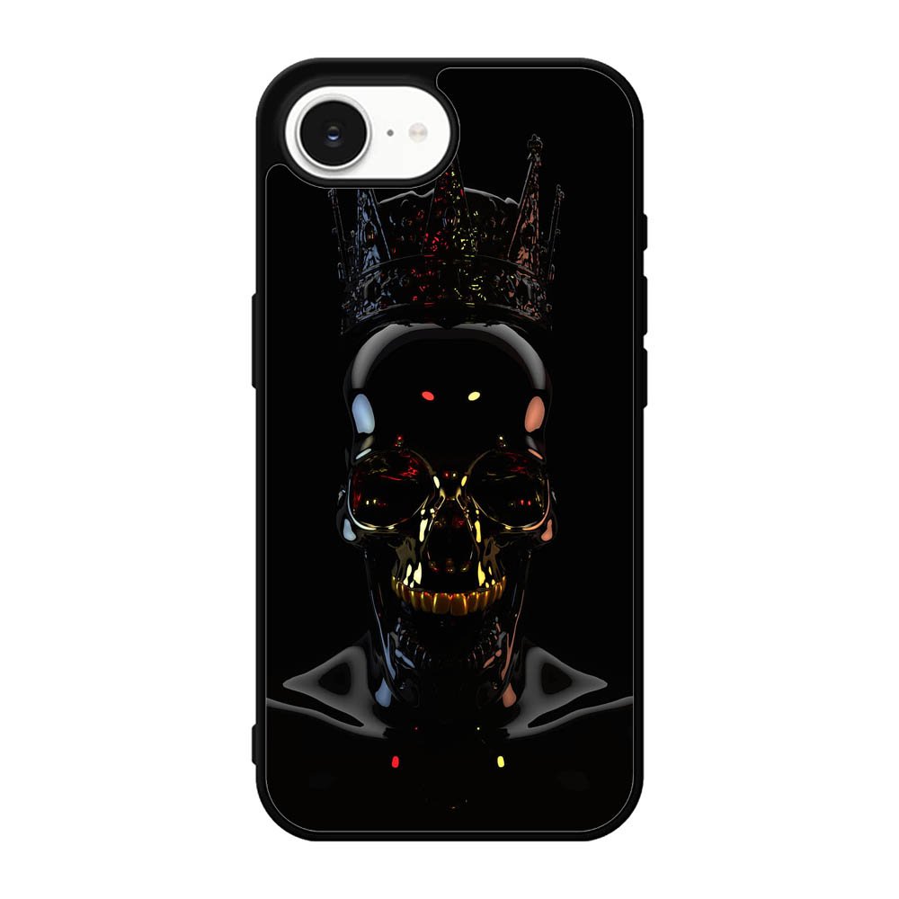 Skull Black iPhone 17e Case DC1674