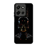 Skull Black Motorola Moto G 5G 2025 Case DC8302