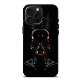 Skull Black iPhone 16 Pro Max Case DC1674